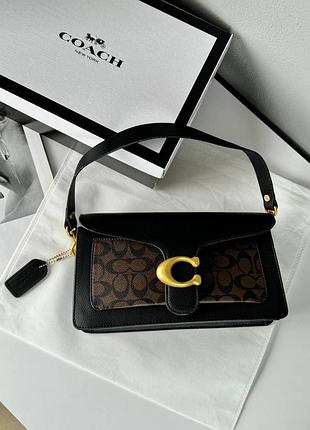 Сумочка coach tabby black/brown