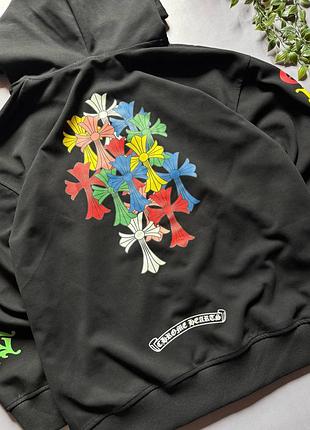 Chrome hearts зип худи 4