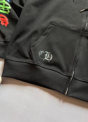 Chrome hearts зип худи 5