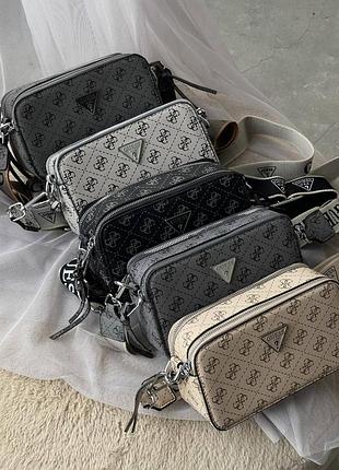 Сумка guess чорна еко-шкіра