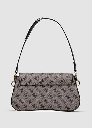 Сумка guess cordelia flap shoulder grey