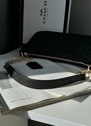 Сумка coach black/blue 3