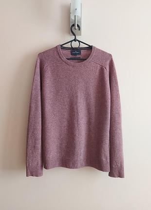 Вовняний светр 100% вовна blue harbour від marks&spencer, шерстяний светр, p. м