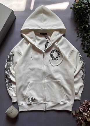 🌐chrome hearts зип худи 5