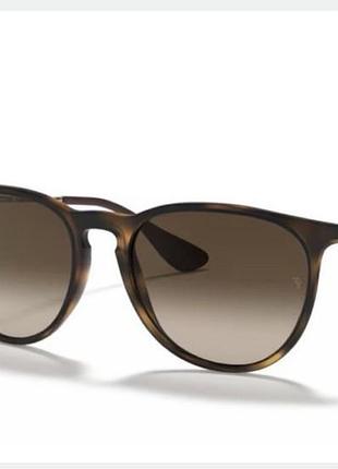 Сонцезахисні окуляри ray-ban erika rb 4171, brown gradient оригінал