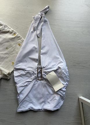 Топ халтер блуза zara