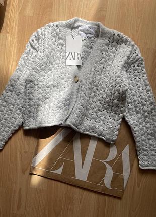 Укороченный кардиган zara