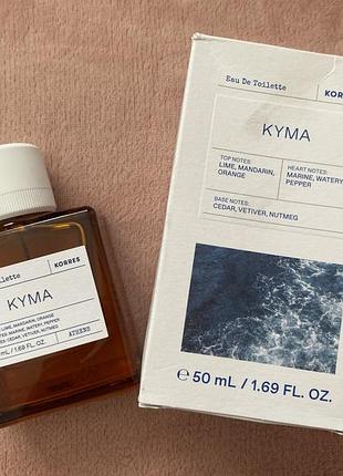 Нова туалетна вода korres kyma