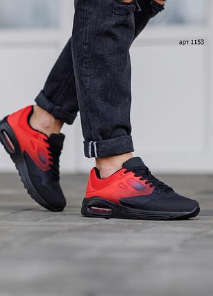 Чоловічі 41-45 кросівки air max black red
