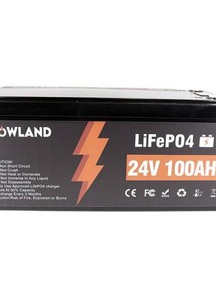 Аккумулятор powland 24v 25.6v 100ah