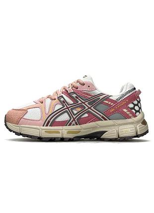 Кроссовки женские asics gel-kahana 8 pink white