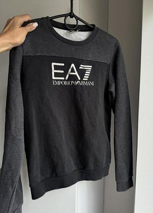 Детская кофта свитшот emporio armani на мальчика 7-8роков