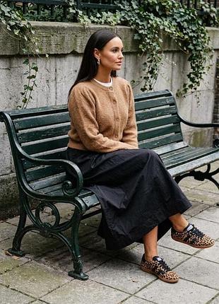 Теплий шоколадний шерстяний кардиган кофта на ґудзиках шерсть copenhagen
