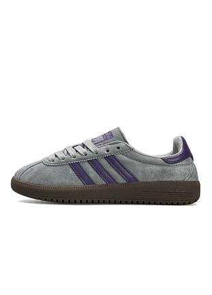 😍 женские кроссовки adidas originals bermuda grey violet