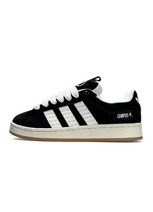 😍 жіночі кросівки adidas originals campus 00s black white beige