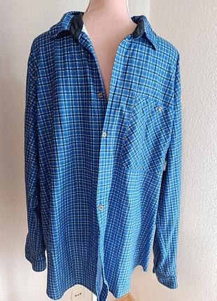 Сорочка чоловіча трекінгова salewa fanes flannel polarlite, розмір xl (52)