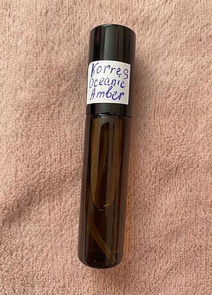 Korres oceanic amber/ відливант у скляному флаконі 10 мл