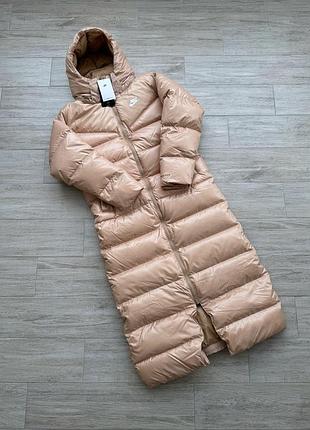 Оригінал! сша! жіночий пуховик nike w nsw tf city hd parka dh4081-200 пальто зимове нове