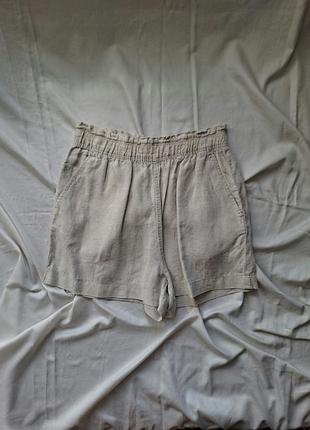 Льняні шорти h&m