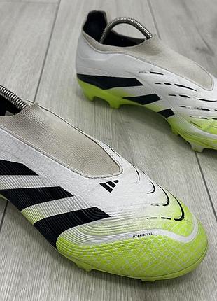Футбольные бутсы adidas predator league laceless fg/mg (26,5 см)
