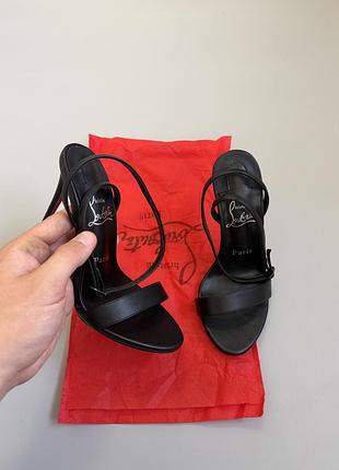 Босоножки christian louboutin miss z black