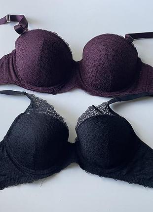 Акція 🤩 2 по ціні 1💞 бюстгалтер з мереживом primark комплект