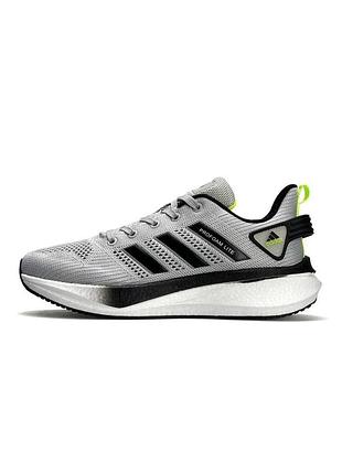 Мужские кроссовки adidas profoam lite grey white lime