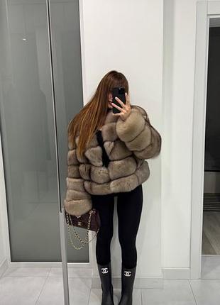 Шуба хутро фінський песець м