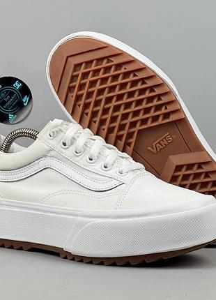 Vans old skool stacked кеди кросівки кеды кроссовки обувь взуття черевики для міста класичні повсякденне універсальні ванс олд скул платформа ботинки