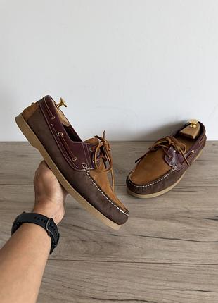 Черевики топсайдери pablo topsider шкіряні