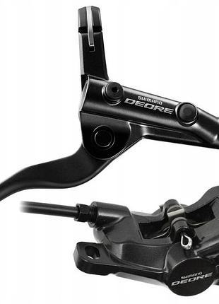 Гидравлический тормоз shimano deore bl-t6000/br-m6000 задний 1700мм, черный (7537)