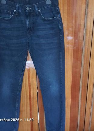 Levi strauss&co стильные брендовые стрейчевые джинсы.