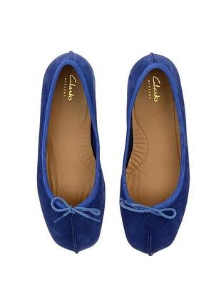 Балетки туфлі clarks 💕 38/39original замшеві жіночі туфлі лофери/ балетки