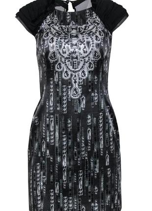 Мини платье 100% шелк karen millen, y2k