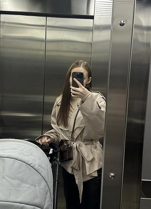 Тренч укорочений жіночий