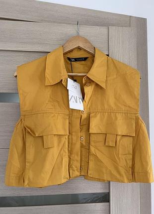 Безрукавка zara жилетка
