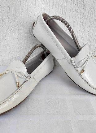 Брендовие кожанние мокасини  marks & spencer collection р.42