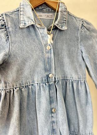Джинсова сукня zara 🩵 2