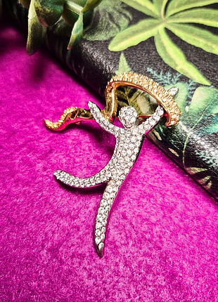 Брошка swarovski 2000 рік, вінтаж