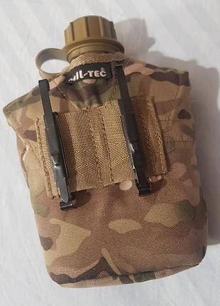 Армийская фляжка от "mil-tec" в термочехле и подстаканником