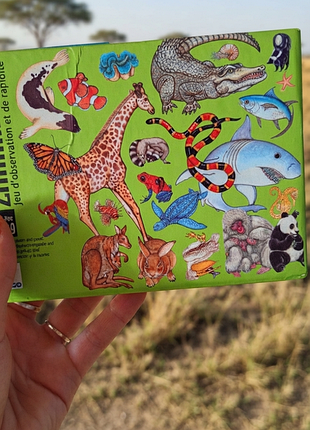 Настольная игра djeco animatch создана для быстрой реакции и внимательности.
