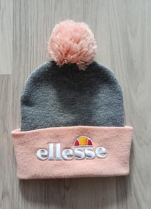 Шапка з помпоном бренду ellesse, модель velly pom pom beanie