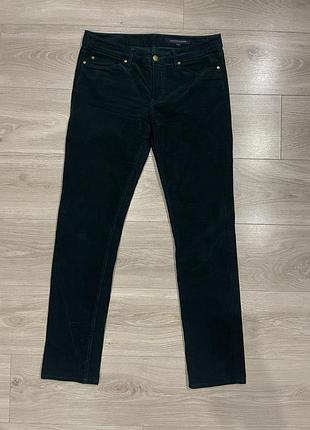 Вельветові штани tommy hilfiger rome regular fit m