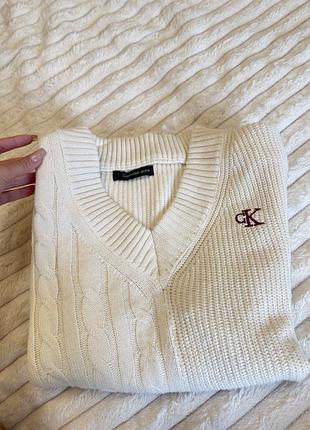 В’язана жилетка calvin klein jeans 🤍