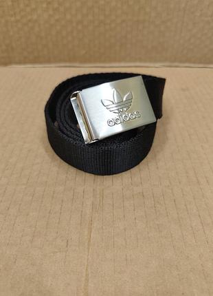Ремень adidas originals / тканевый пасок адидас / оригинал - 120\3.5см