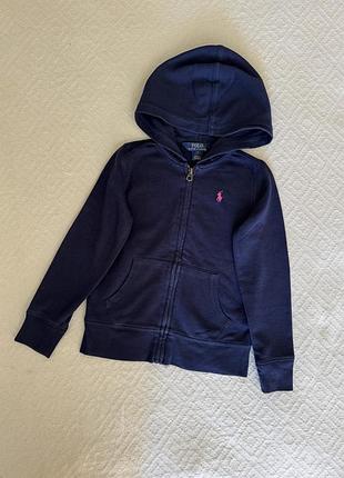 Кофта на молнії polo ralph lauren на дівчинку 5t оригінал