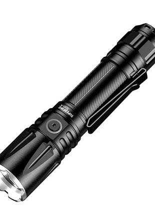 Ліхтар ручний акумуляторний tl01-x superfire 1800 lumen ip67