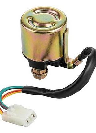 Реле стартера електромагнітне (соленоїд) 12v для мотоциклів, скутерів, квадроциклів honda, suzuki, yamaha, kawasaki (50–250 см³)