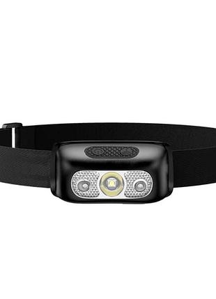 Фонарь налобный аккумуляторный hl05-y superfire 210 lumen ip44