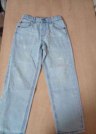 Джинсы на мальчика 116, 5 - 6 лет zara